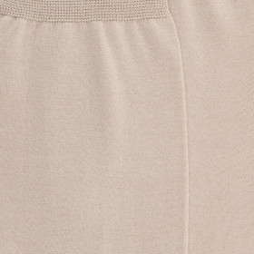 Dore Dore beige sokken in zuiver Schots garen voor heren
