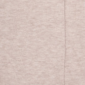 Zachte katoenen damessokken met rolrand - Beige