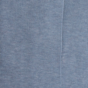 Geribde herensokken in lisle zonder elastische boord - Gletsjerblauw | Doré Doré