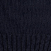 Muts van merinoswol en kasjmier - Donkerblauw