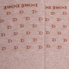 DD" gedessineerde onzichtbare herensokken van Schots garen - Zandbeige