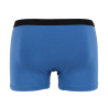 Ondergoed boxershorts voor heren in effen stretchkatoen met elastische band met logo - Macadam blauw | Doré Doré