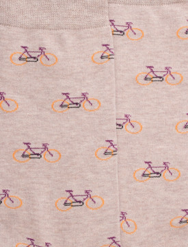 Katoenen herensokken - Sahara Beige