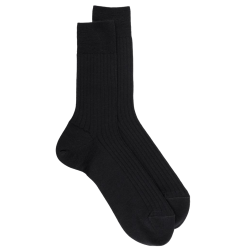 DD zwarte wollen sokken