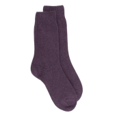 Softness sokken van merinowol en kasjmier - Plum