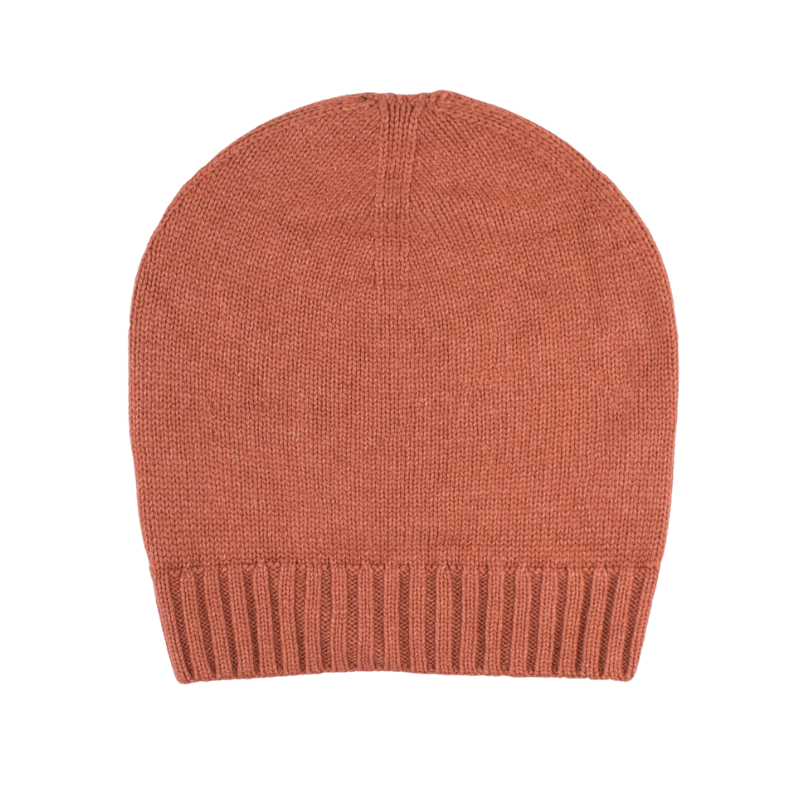 Unisex muts van wol en kasjmier - Oranje eekhoorn | Doré Doré