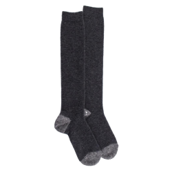 Heren fleece kniebroek - Antracietgrijs & Oxfordgrijs | Doré Doré