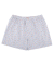 Katoenen boxershort met patroon voor heren - Wit & Papayageel