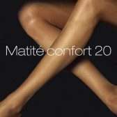 Panty Doré Doré Matité Confort 20 - Zwart