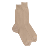 Fijne herensokken 100% Schots garen - Beige Cordage
