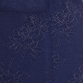 Wollen damessokken met transparantie - Bleu Caban | Zen Cart! Doré Doré