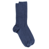 Sokken van Egyptisch katoen zonder elastische zoom - Speciaal voor gevoelige benen - Donkere jeans