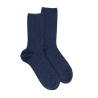 Sokken van Egyptisch katoen zonder elastische boord - Speciaal voor gevoelige benen - Denimblauw