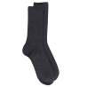 Zware Merino Ribbelsokken - Grijs