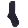 Zware Merino Wol Ribbelsokken - Donkerblauw