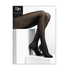 Panty met klein ruitjespatroon - marineblauw