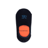 Onzichtbare sokken met antislip hielband - marineblauw