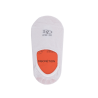 Onzichtbare sokken met antislip hielband - Wit